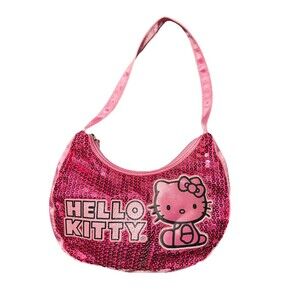 Hello Kitty Sanrio 2011 Sequin Mini Handbag – Pink Nostalgic Purse